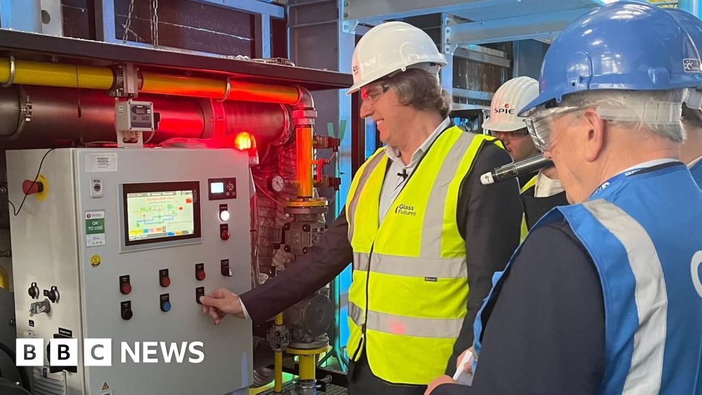 Furnace fired up at £53m St Helens' sustainable glass factory
