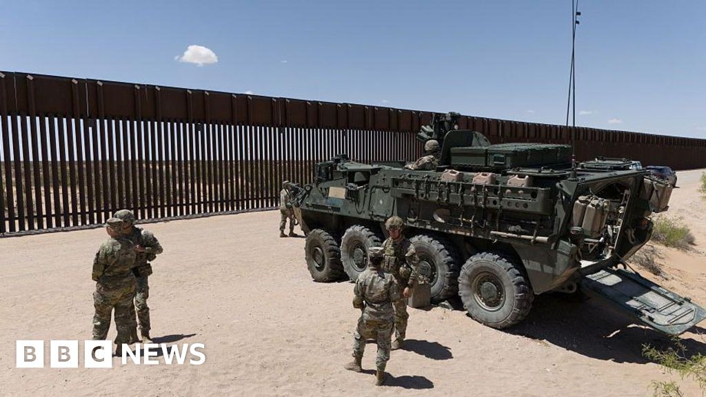 How Trump is militarising the US-Mexico border