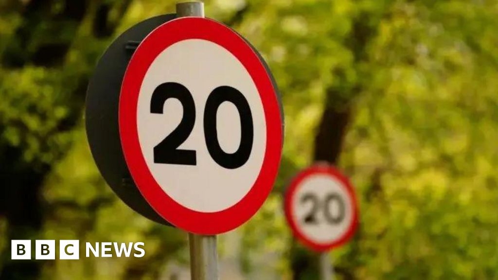 Plans to lower some speed limits to 20mph approved by Tynwald