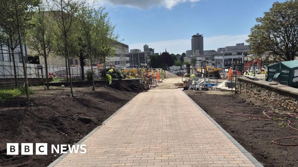 First phase of £30m Plymouth's Armada Way revamp project to open