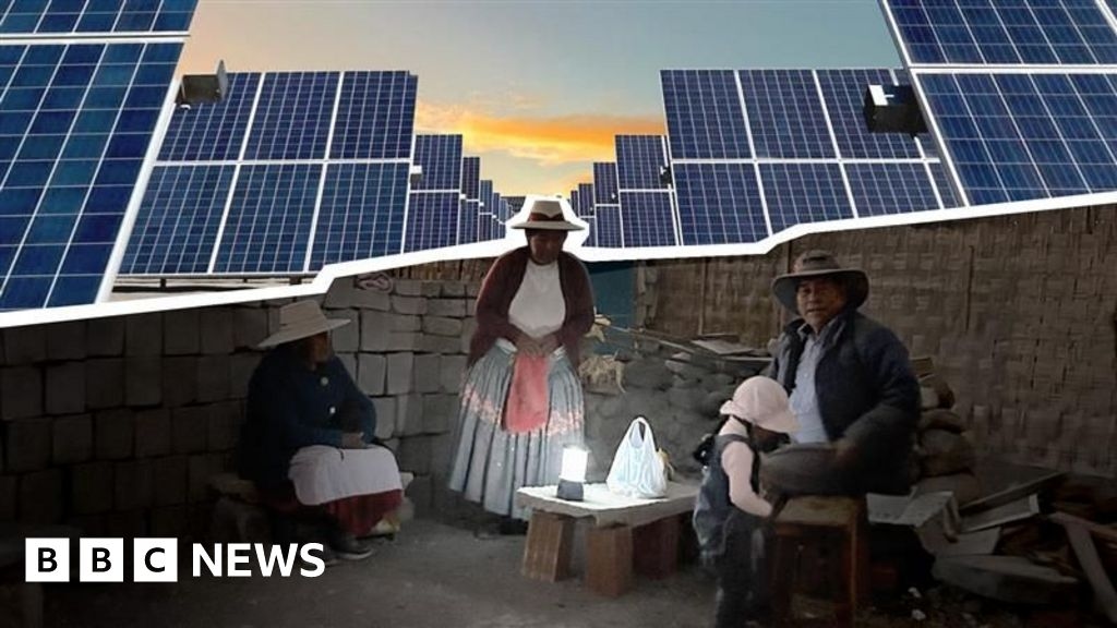 The village in Peru that lives in the dark next to a massive solar plant