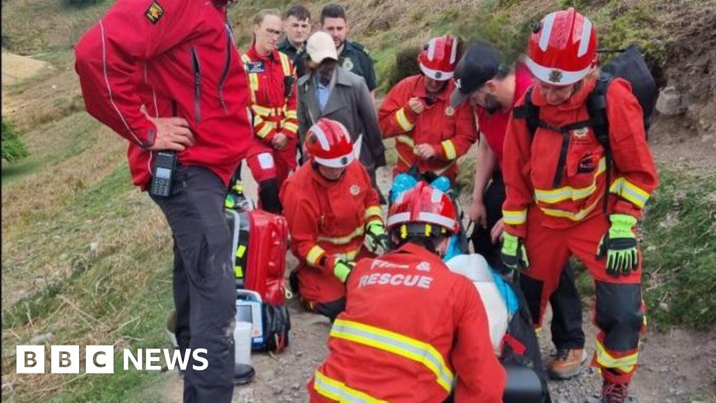 Man seriously hurt in Shropshire valley fall