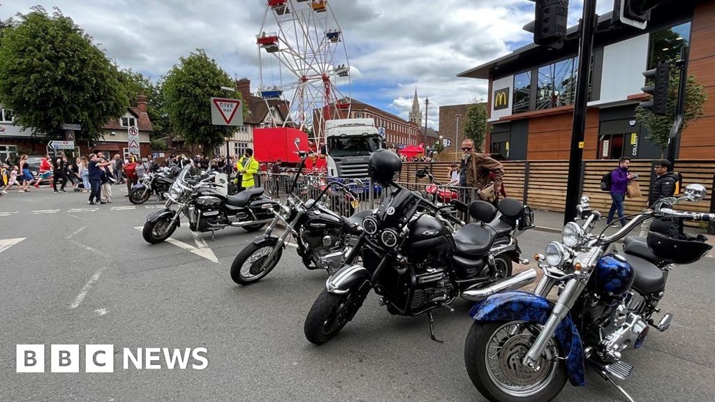 Rugby town roads closed for Bikefest