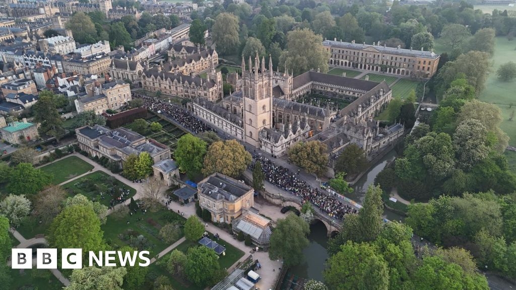 May Morning: Thousands of early-risers celebrate in Oxford