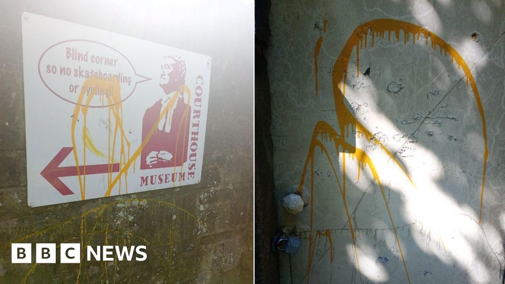 Ripon Courthouse Museum targeted by vandals in paint attack