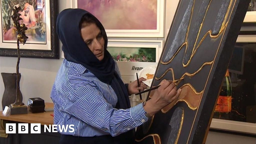 Artist in Lichfield wants to give voice to Afghan women through her art