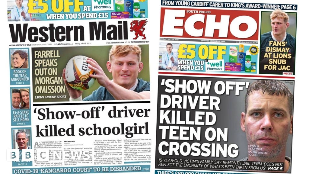 Wales' papers: Bin strike threat and £80k of fake goods seized