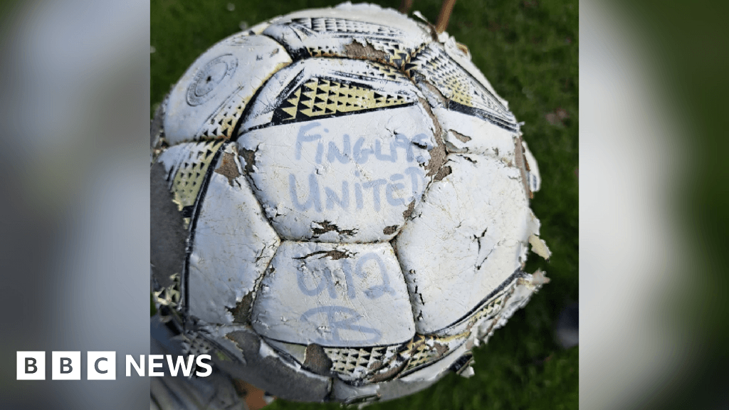 Mystery as Irish football found washed up on Welsh beach