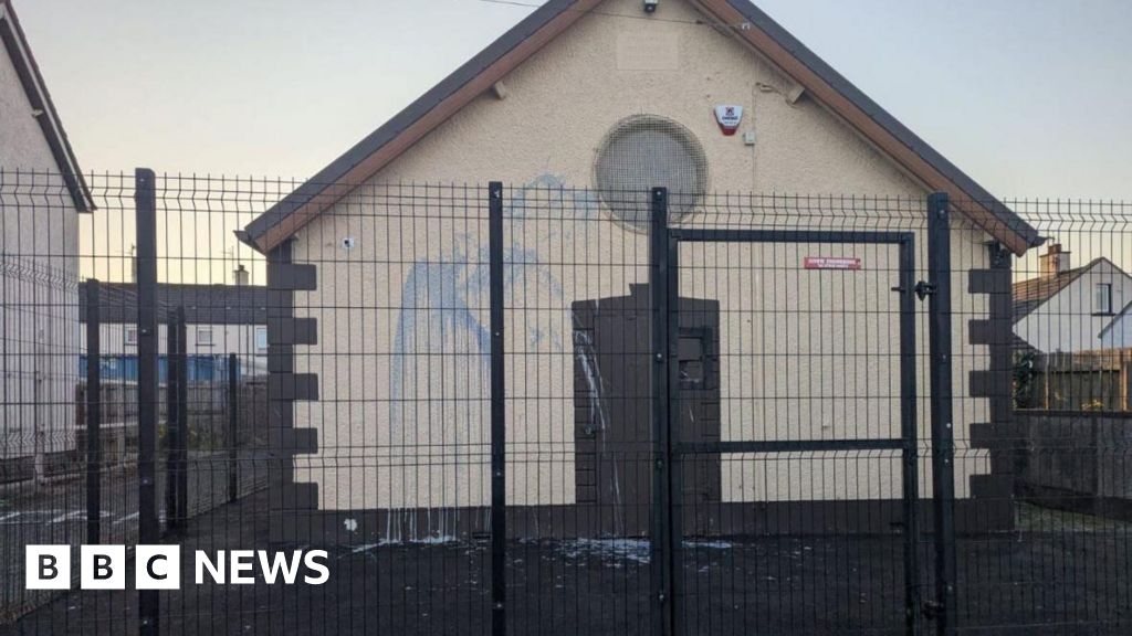 Orange Hall paint attack in Rasharkin being treated as hate crime