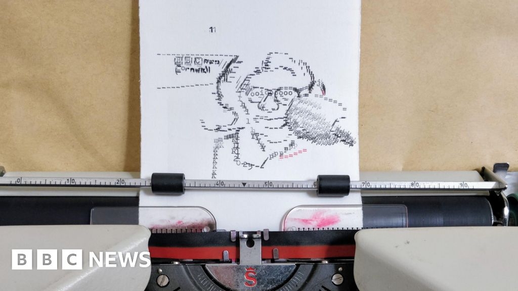 Typewriter artist to draw live pictures at Falmouth Library