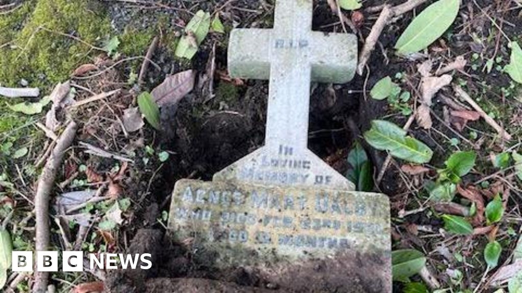 Vandalised child's grave in Wetherby shows 'lack of compassion'