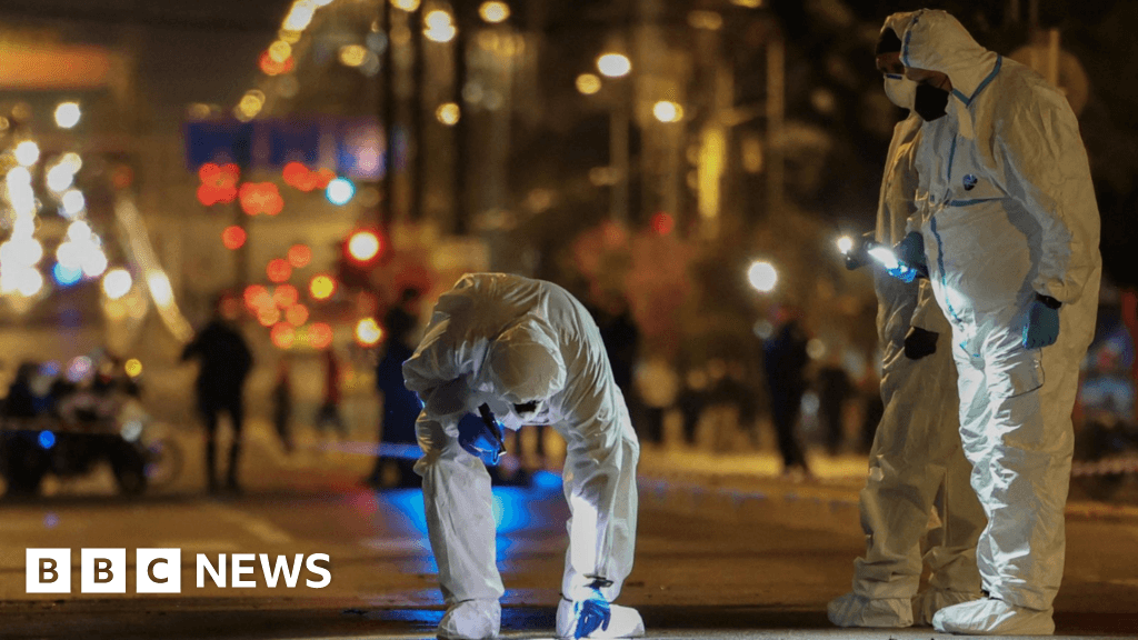 Athens explosion: Police investigating blast near Hellenic Train offices