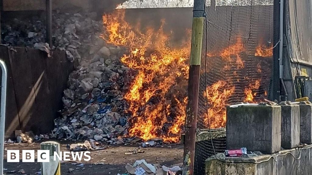 Braintree recycling fire likely caused by lithium battery