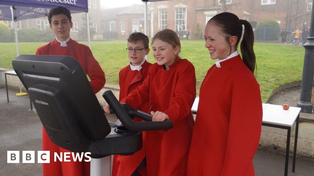 Gloucestershire school's cycling challenge raises £6k for MND