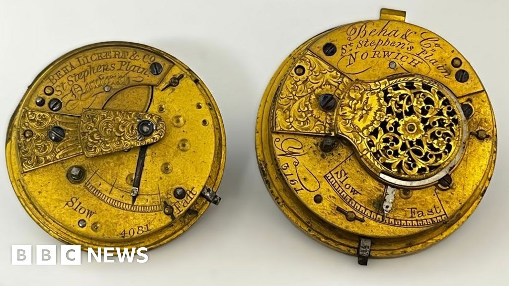 Murdered Norwich watchmaker's rare timepieces for sale