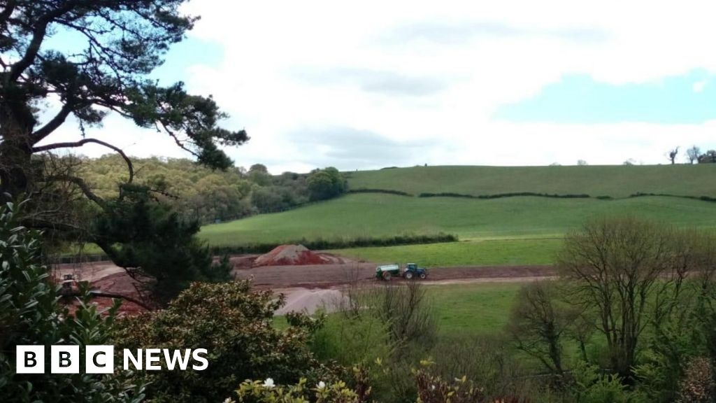 Developers told to stop work at Wolborough homes site