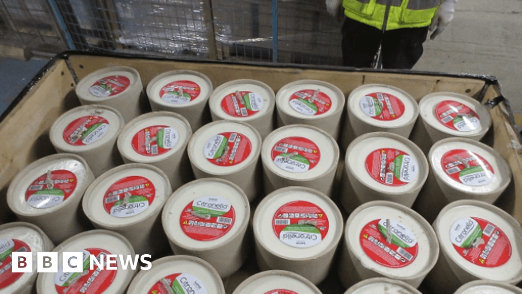 Four jailed after £1m worth of cannabis found hidden in candles