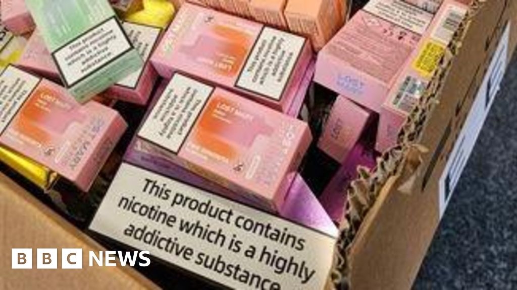 Disposable vapes worth £10k seized days after sale ban