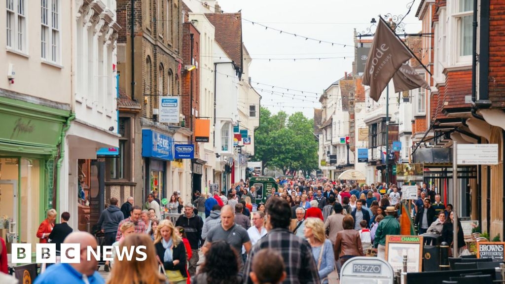 Kent's population has increased by 18% in 20 years, says a report