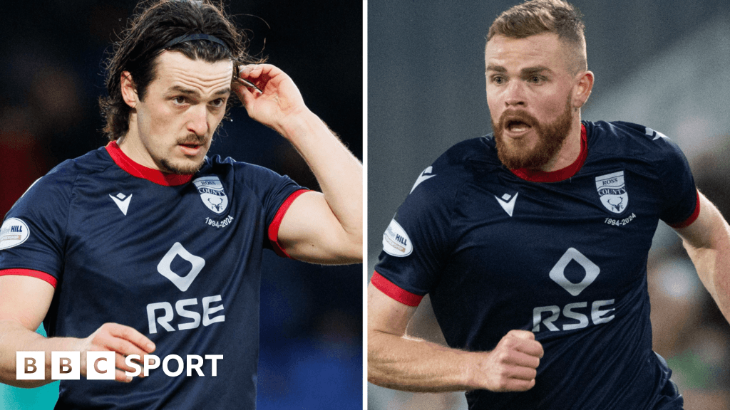 Ross County: James Brown and Scott Allardice exit at end of contracts