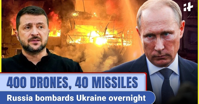 Most powerful Russian attack on Ukraine's second city since the start of war