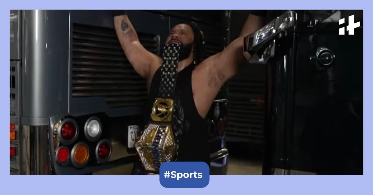 WrestleMania 41: Jacob Fatu pays tribute to late WWE legend with this iconic pose after winning the US Championship