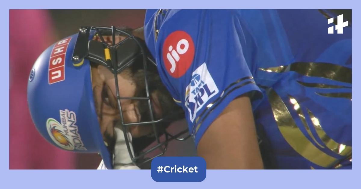 IPL 2025: MI's Rohit Sharma survives amid strong dusty breeze and raindrops in Jaipur