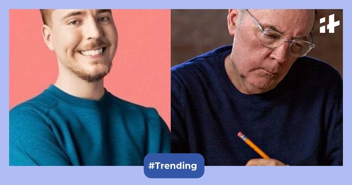 YouTuber MrBeast and author James Patterson team up for billion-dollar thriller novel dropping in 2026