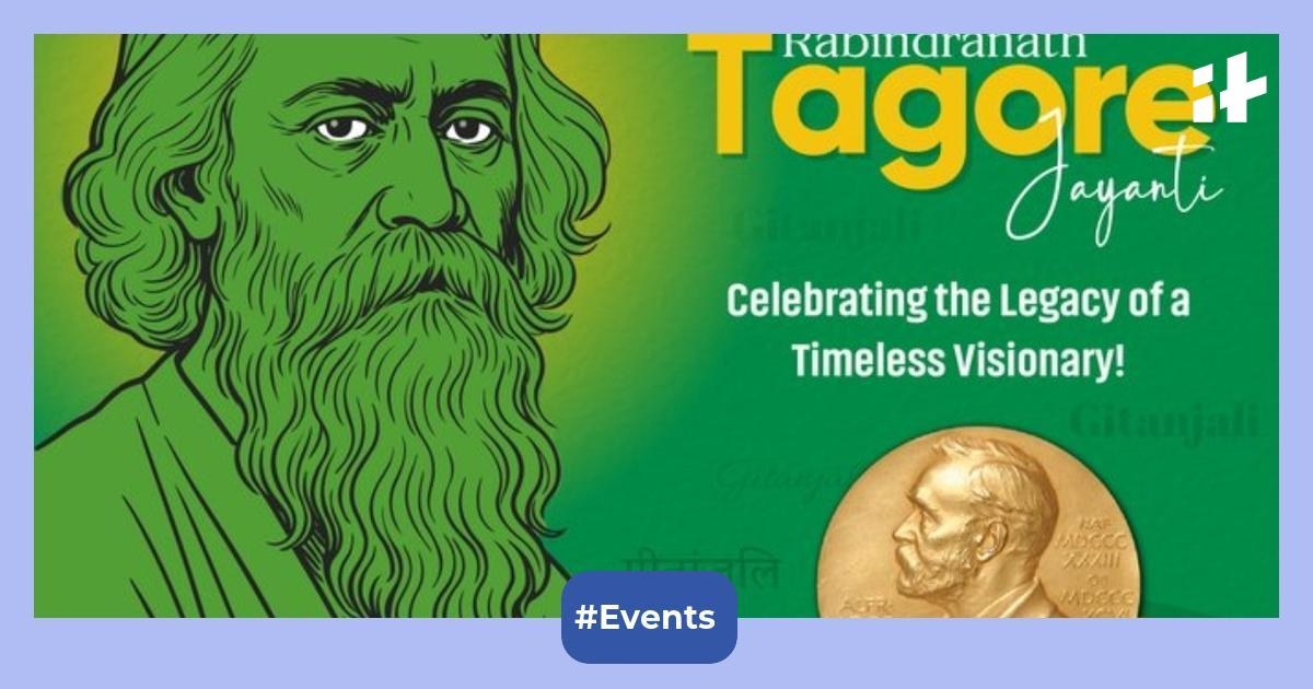 Top 40 Rabindranath Tagore Jayanti 2025 quotes in English and Bengali for social media