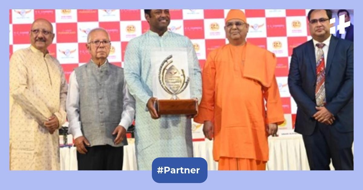 Leander Paes Conferred with the Prestigious P C Chandra Puraskaar 2025
