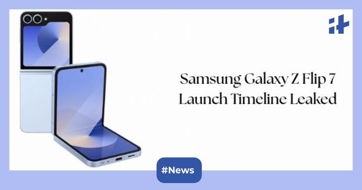 Samsung Galaxy Z Flip 7 rumoured launch timeline: Expected to debut with Exynos 2400, 50MP + 12MP dual rear camera, Motorola Razr-style 4" edge-to-edge cover display, and more