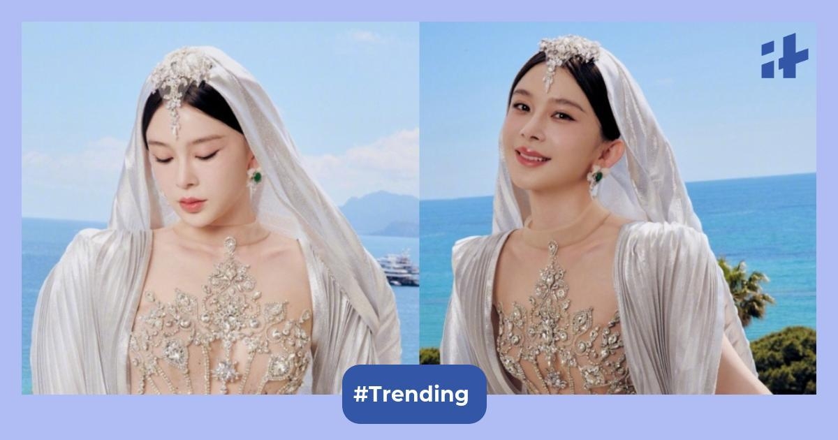Chinese actress Zhao Yingzi whisked away from 2025 Cannes red carpet over dress code drama; fans think she lingered too long