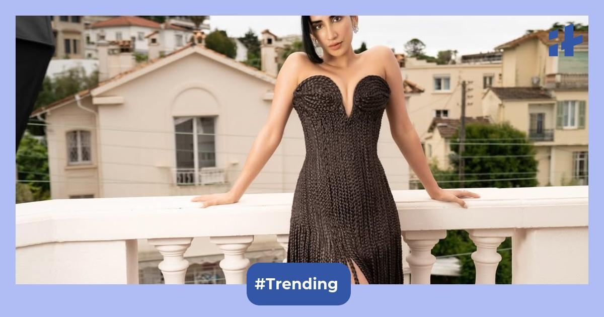 Cannes 2025: Parul Gulati's strapless hair-braided outfit divides internet; netizens ask 'How much marketing is too much marketing'