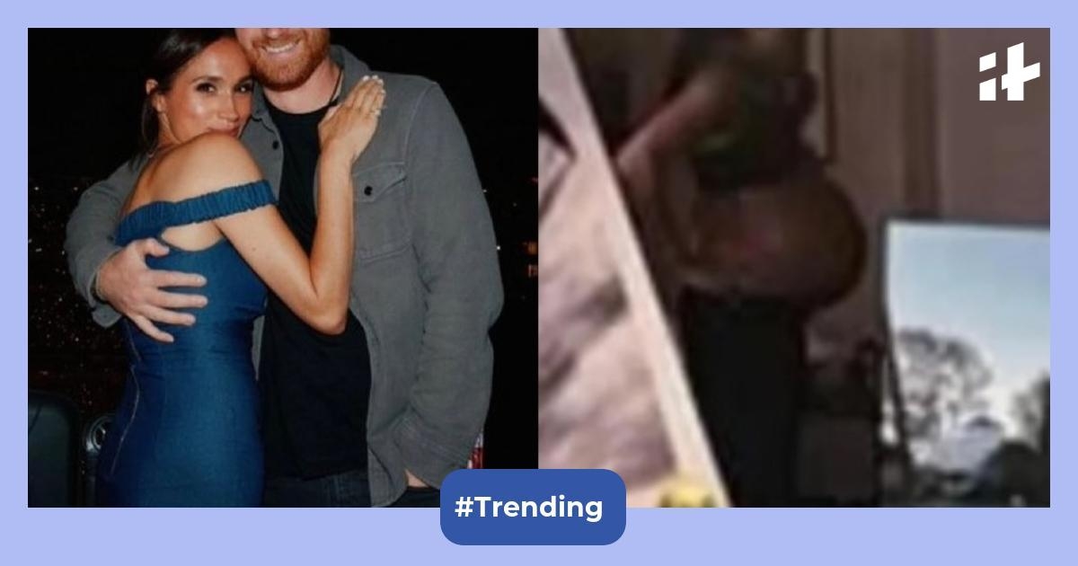 ‘Looks like bad photoshop': Meghan Markle's ‘lover story' anniversary post for Prince Harry sparks ‘fake baby' bump conspiracy