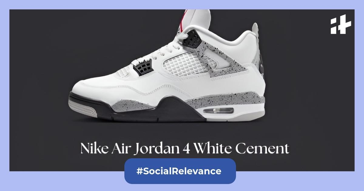 Nike Air Jordan 4 'White Cement' returns on this date - Check out the details of this true 1989 classic recrafted sneaker