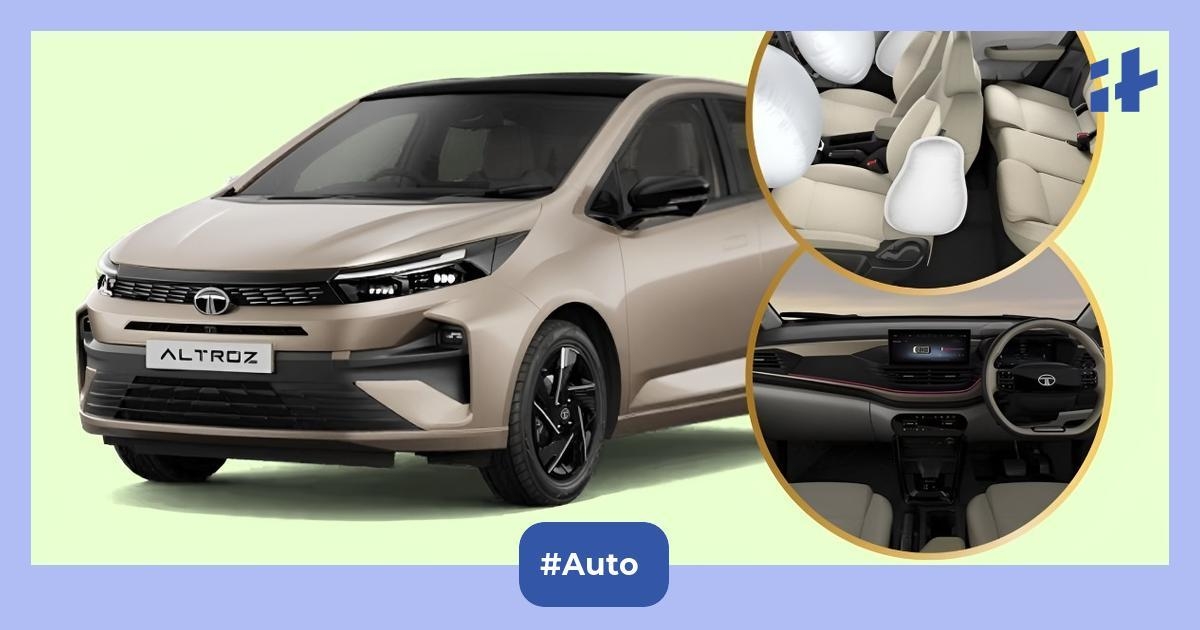 Tata Altroz facelift 2025 launched: 6 airbags, 360⁰ camera, cruise control & more...Full feature list inside
