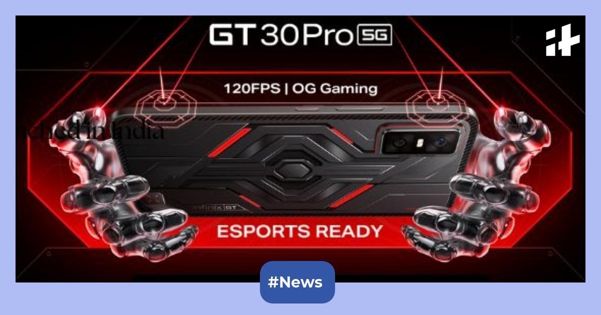 Infinix GT 30 Pro India launch date confirmed: Expected to come with 1.5K AMOLED display, 5,500mAh battery, 108MP primary camera, and more