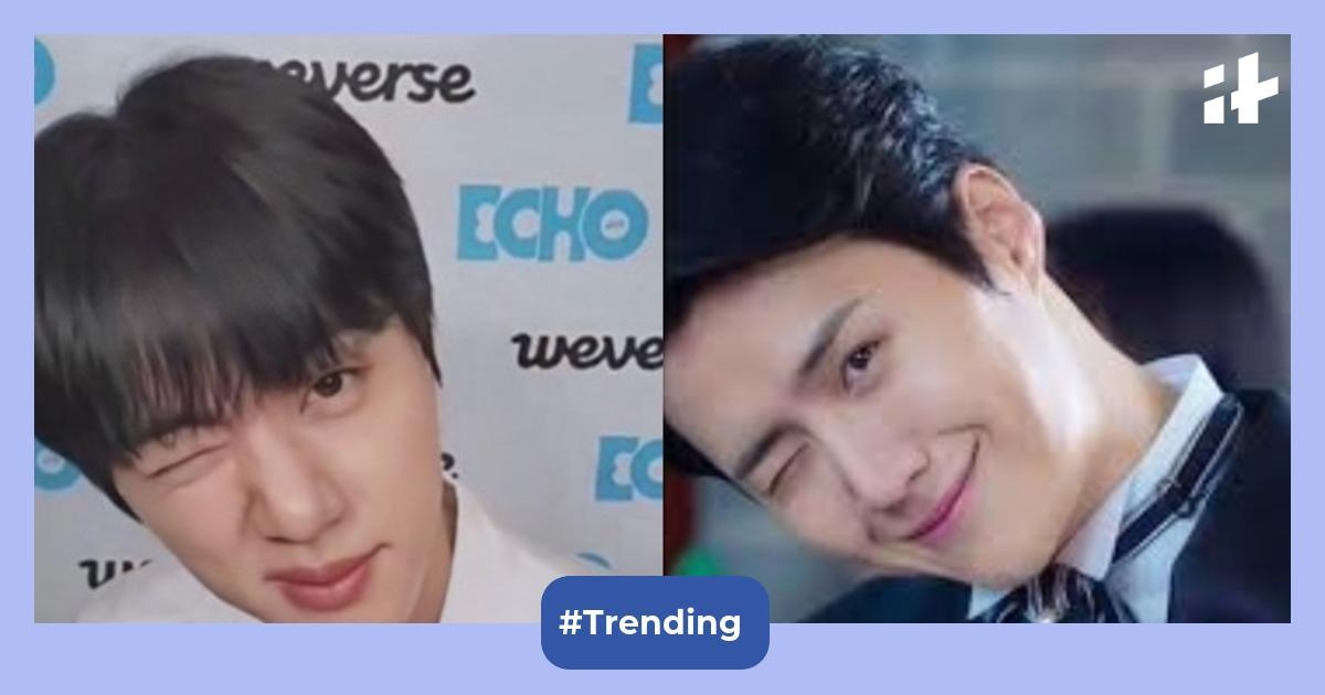 BTS' Jin joins Kim Seon Ho smile challenge from When Life Gives You Tangerines, sparks fan frenzy as calls for K-drama debut grow