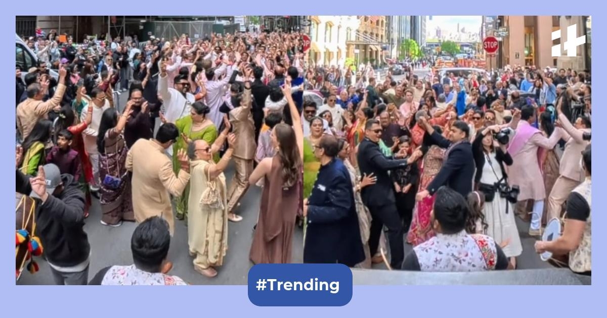 Wall Street becomes desi dance floor as 400-person 'baraat' shuts down Manhattan; meet the couple behind the viral video