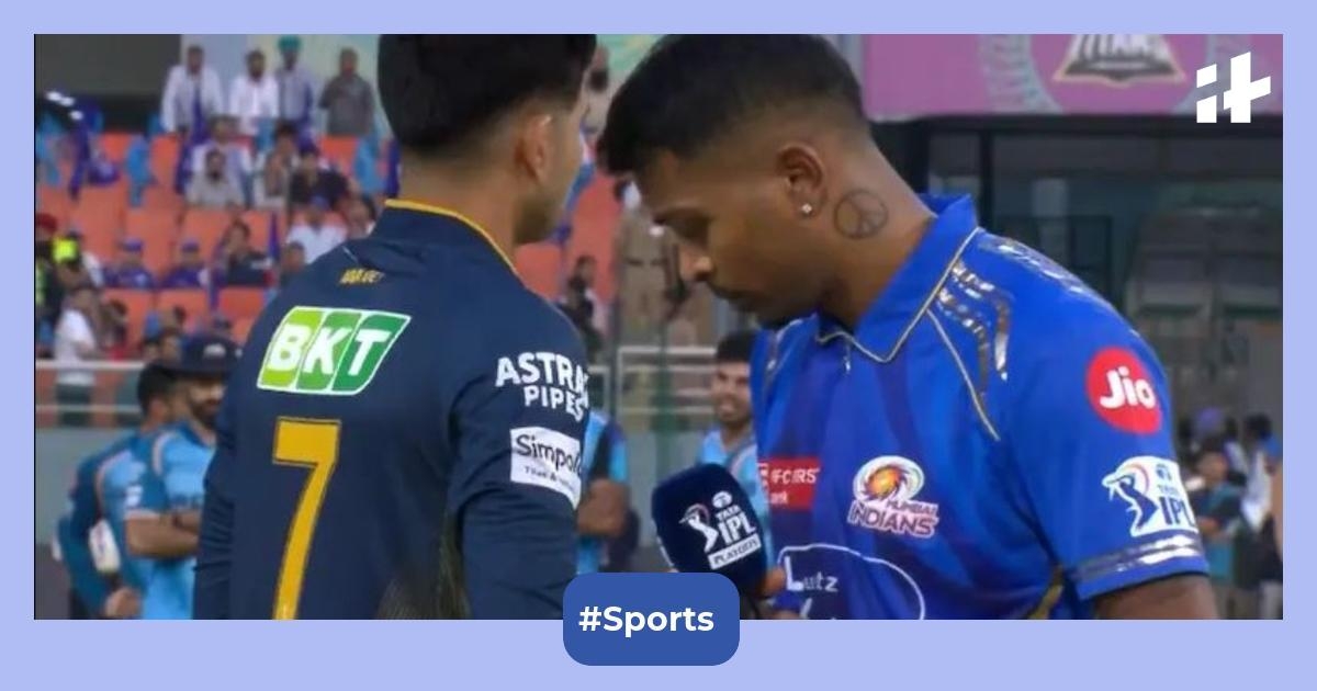 All not well between Shubman Gill and Hardik Pandya? Fans sense tension during GT vs MI clash