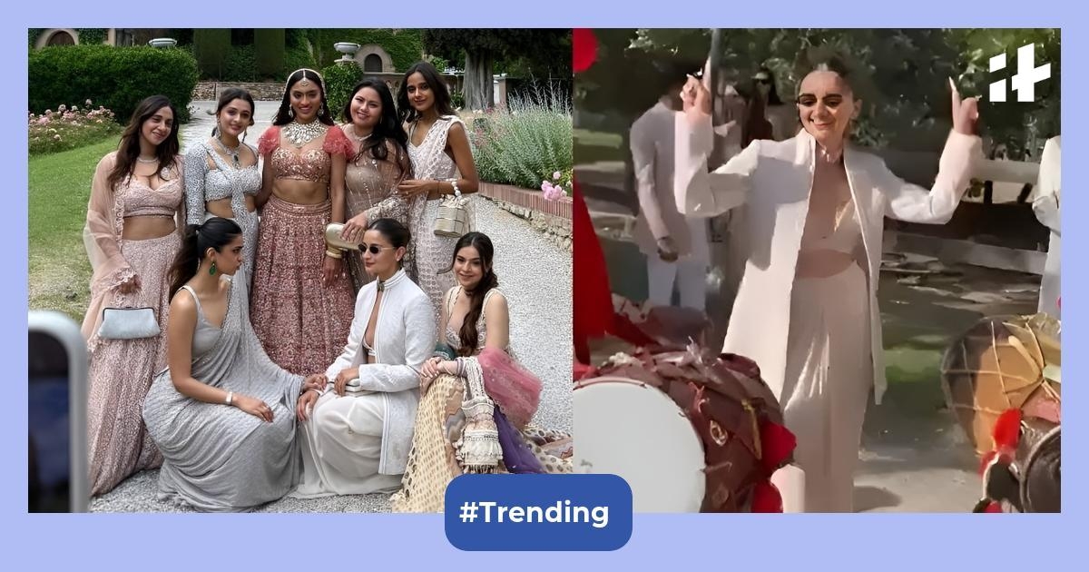 Alia Bhatt stuns as bridesmaid in Spain: Matching outfits, dhol beats & that viral ‘London Thumakda' moment
