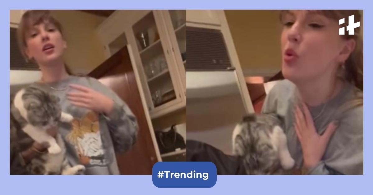 'Meredith Grey is alive': Taylor Swift dances to 'Getaway Car' with her cat in viral video; fans say 'we won'