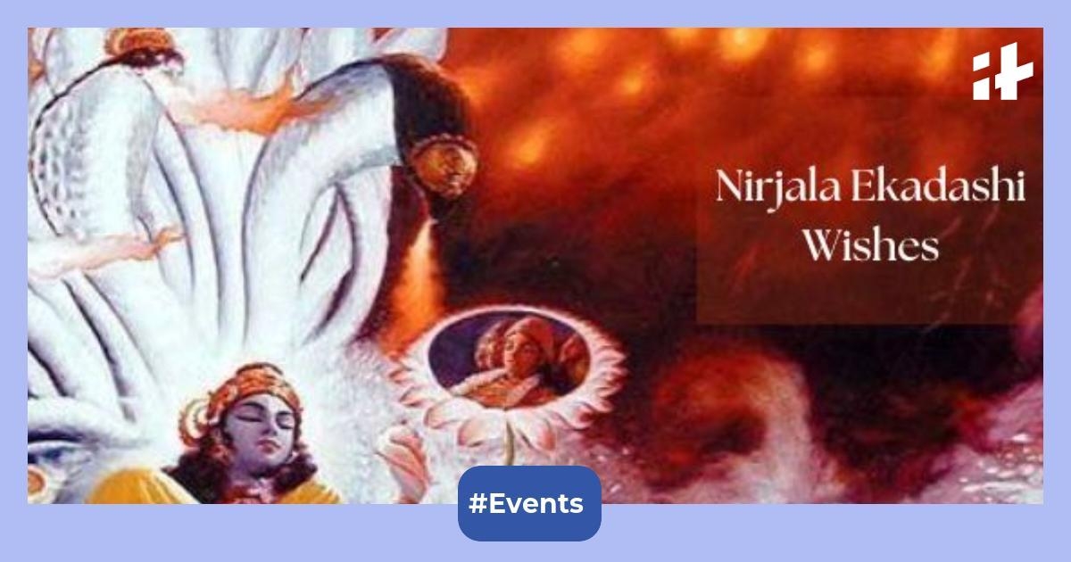 Nirjala Ekadashi 2025 wishes: 50+ WhatsApp messages, images, Facebook status, Instagram status, and much more