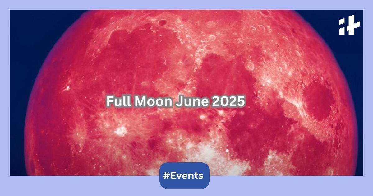 Full Moon June 2025: Check out date & country-wise best viewing time to watch the reddish Strawberry Moon 2025