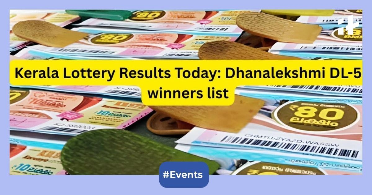 Kerala Lottery Results Today: Check out Dhanalekshmi DL-5 winners & full list of winning numbers for June 11, 2025