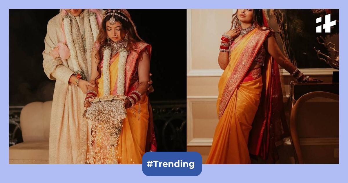 Why Triggered Insaan's bride Ruchika Rathore wore a yellow saree, what her viral wedding look really means