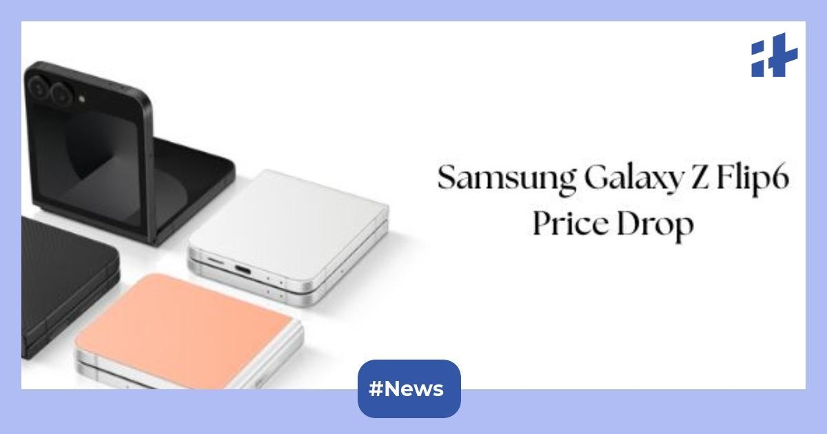 Samsung Galaxy Z Flip6 5G price drop alert: Get the Navy, 12GB RAM, 256GB storage AI smartphone at up to Rs. 35,000 discount