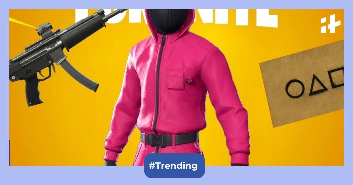 Fortnite and Squid Game collaboration: Skins, map, and new Pink Guard trailer revealed