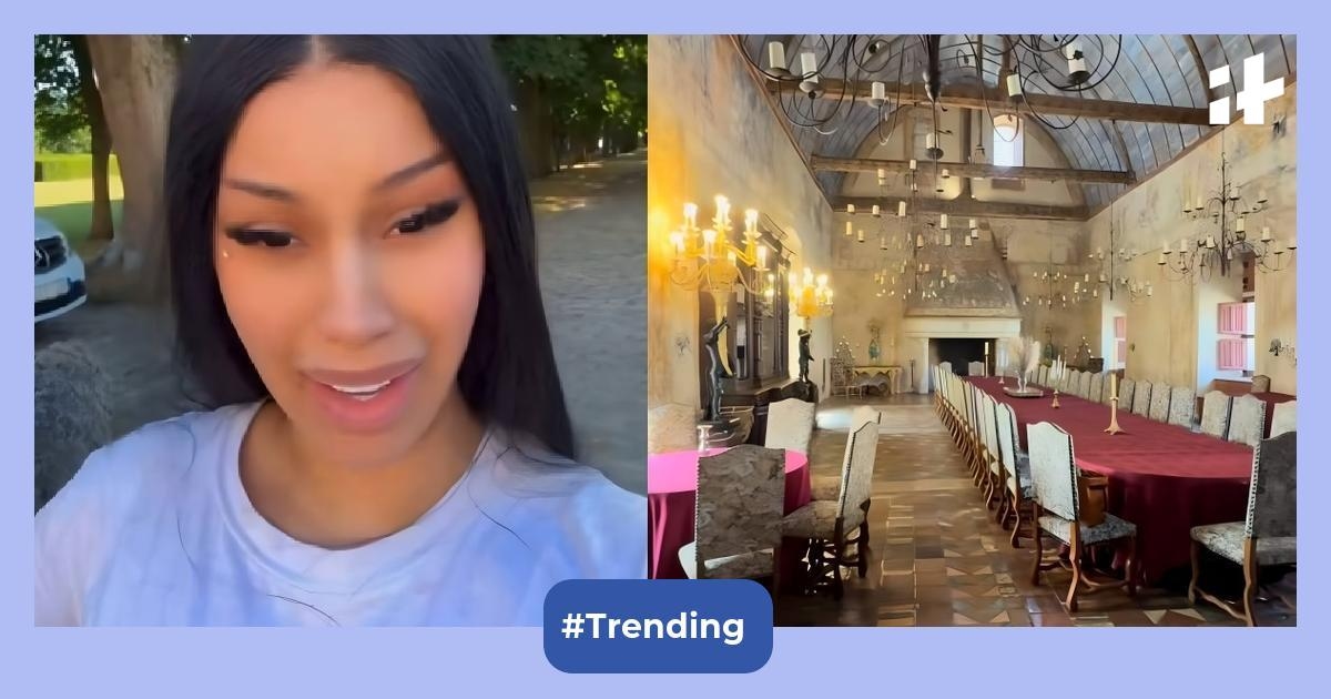 Cardi B gets the royal treatment as boyfriend Stefon Diggs whisks her away to a $12K-a-night French castle