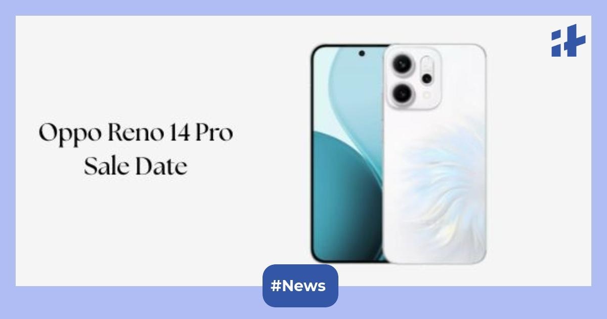OPPO Reno 14  Pro 5G sale in India: Check out the launch offer, price, and specifications